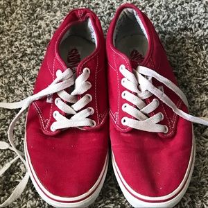 Red Vans
